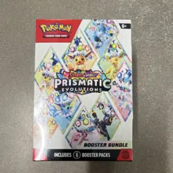 Pokemon TCG Prismatic Evolutions Booster Bundle Box 2025 Eevee Umbreon English - Image 1