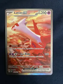 Pokemon TCG Latias EX 239/191 Special Illustration Surging Sparks - Image 1