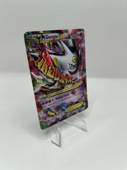 Pokemon TCG Mega M Gengar EX XY166 Black Star Promo Ultra Rare - MP - Image 3