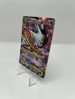 Pokemon TCG Mega M Gengar EX XY166 Black Star Promo Ultra Rare - MP - Image 4