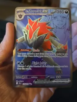 Pokemon TCG Journey Together N's Zoroark EX Holo Ultra Rare - Image 1