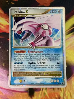 Palkia LV.X DP18 LP Holo Rare Diamond & Pearl Black Star Promo 2008 Pokemon TCG - Image 1