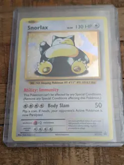 Pokemon TCG Snorlax XY179 XY Black Star Promo 2016 Holo - Image 1