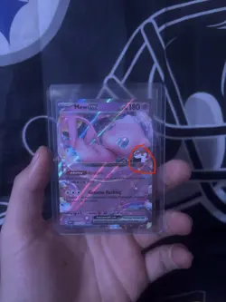 Pokemon TCG Mew EX 151/165 Prize Pack Series Play Stamp - Image 1