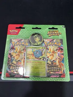 Pokemon TCG Ascended Heroes 2-pack Blister Pack Factory Sealed Erika’s Tangela - Image 1