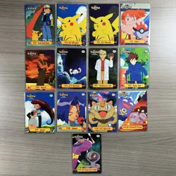 Pokemon TCG Topps TV Lot Of 13 Blue Logo Black Logo MP-DMG - Image 1