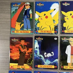 Pokemon TCG Topps TV Lot Of 13 Blue Logo Black Logo MP-DMG - Image 2