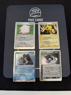 4 POKEMON EX RUBY & SAPPHIRE EX'S NM/ LP (Read description) - Image 1