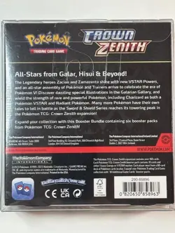 Pokemon TCG: Crown Zenith Booster Bundle (6 Packs) New / Sealed (MINT) - Image 2