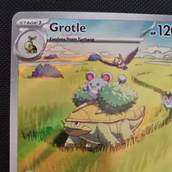 Grotle 164/162 SV Temporal Forces Illustration Rare Pokemon NM/M - Image 3