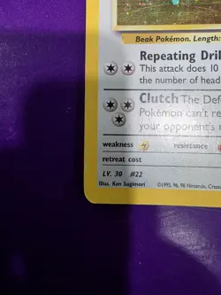 Lt. Surge's Fearow 007/132 Gym Heroes Holo Pokemon - Image 5