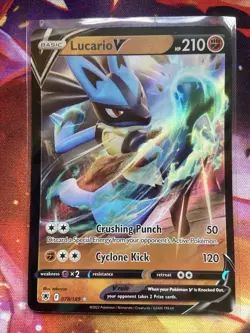 Pokemon TCG Sword & Shield - Astral Radiance - Lucario V 078/189 NM - Image 2