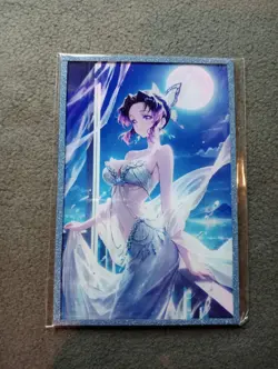 Shinobu Kocho DEMON Slayer A6 Boards Goddess Story WAIFU ANIME CARD - Image 1