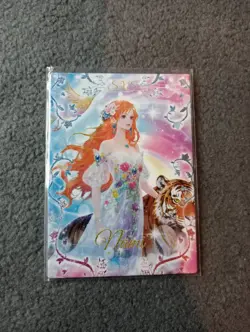 NAMI one piece Goddess Story WAIFU ANIME CARD - Image 1