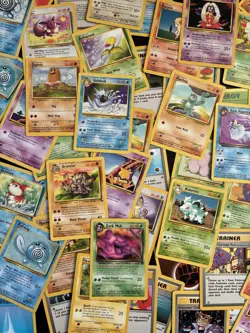 Vintage Pokemon Cards Bundle x 100 including base set 1999 WOTC - Image 3
