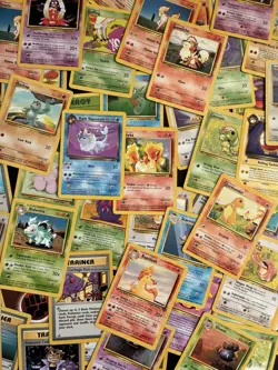 Vintage Pokemon Cards Bundle x 100 including base set 1999 WOTC - Image 4