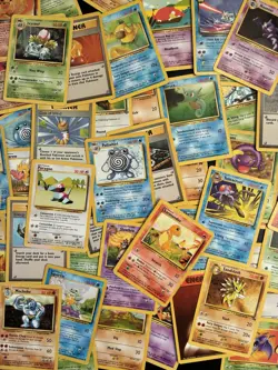 Vintage Pokemon Cards Bundle x 100 including base set 1999 WOTC - Image 4