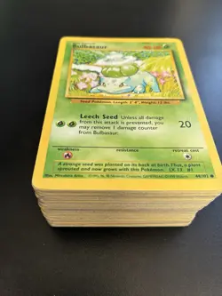 Vintage Pokemon Cards Bundle x 100 including base set 1999 WOTC - Image 1