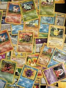 Vintage Pokemon Cards Bundle x 100 including base set 1999 WOTC - Image 5