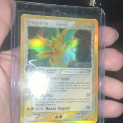Pokemon Dragonite 3/113 Delta Species Reverse Holo Rare Card - Image 1