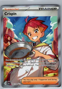 Crispin 164/142 SV07: Stellar Crown - Pokemon Card - NM - Image 1