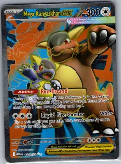 Mega Kangaskhan ex 164/132 ME01: Mega Evolution - Pokemon Card - NM - Image 1