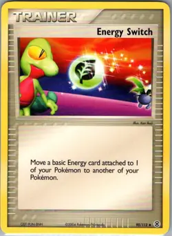 Energy Switch 90/112 Non Holo FireRed & LeafGreen - Pokemon Card - NM - Image 1