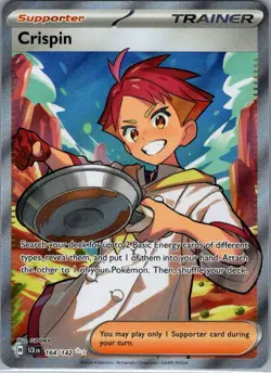 Crispin 164/142 SV07: Stellar Crown - Pokemon Card - NM - Image 1