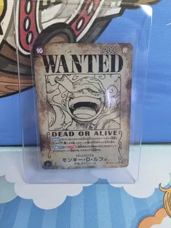Luffy OP09-119 Wanted Emperors in the New World ONE PIECE Card from Japan - Image 1