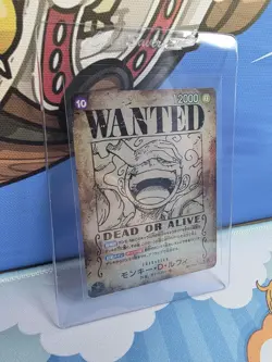 Luffy OP09-119 Wanted Emperors in the New World ONE PIECE Card from Japan - Image 2