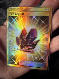 Pokemon TCG Unbroken Bonds Fire Crystal Rare Holo Card 231/214 Secret - Image 3