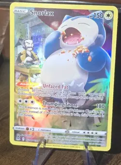 Pokemon Snorlax Lost Origin Ultra Rare TG10/TG30 Full Art Holo 150 HP Card - Image 1