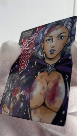 Hand Painted Altered MTG Card,forest,Anime Girl,waifu FromJapan 2025 #s02 - Image 2