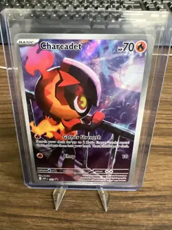 Charcadet 022 ETB Promo Phantasmal Flames Pokemon Card - Image 1