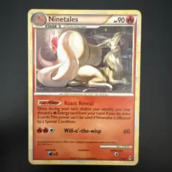 FREE SHIPPING Ninetales - 17/95 (Call of Legends) - NONHOLO Pokemon Card 2011 - Image 1