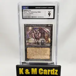 MTG - Revised - Nettling Imp - Graded - CGC 9 - Vintage - Image 1