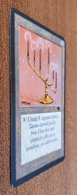 MTG Candelabra of Tawnos Antiquities Vintage Rare MP Magic The Gathering - Image 3