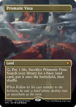 Prismatic Vista (Borderless) - 38 / English / Near Mint MTG - Image 1