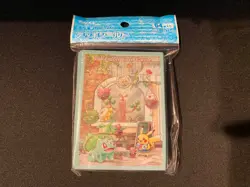 Pokemon Card Sleeves Pokemon Grassy Gardening Rare - US Seller - Image 1