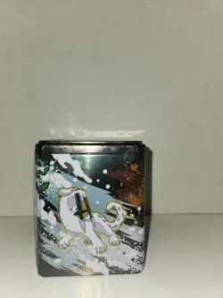 Pokemon TCG Stacking Tins Factory SEALED - NEW 2025 3 Booster Packs 2 Stickers - Image 1