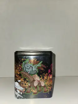 Pokemon TCG Stacking Tins Factory SEALED - NEW 2025 3 Booster Packs 2 Stickers - Image 3