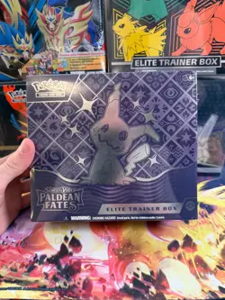 Pokemon Scarlet Violet Paldean Fates Elite Trainer Box ETB Sealed - Image 1