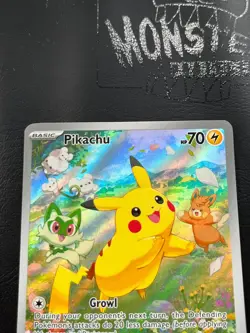 POKEMON PIKACHU 088 PROMO SCARLET & VIOLET BLACK STAR PROMOS - Image 3