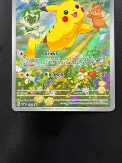 POKEMON PIKACHU 088 PROMO SCARLET & VIOLET BLACK STAR PROMOS - Image 4