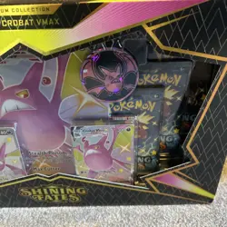 Pokemon TCG Shining Fates Premium Collection Shiny Crobat VMAX - New/Sealed - Image 3