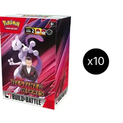Pokemon TCG - Destined Rivals - Build & Battle (x10) CASE - SEALED NEW - Image 1