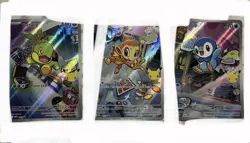 Pokemon 2026 First Partner Illustration Collection Series 1 IR Promos Set 40-42 - Image 1
