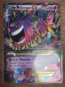 Phantom Forces M Gengar EX Holo Rare Pokemon Card 35/119 2014 TCG LP - Image 1