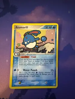 Azumarill 1/109 Ex Team Rockets Return Regular Holo Rare LP - Image 1