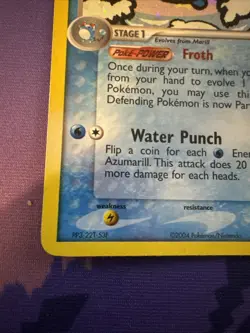 Azumarill 1/109 Ex Team Rockets Return Regular Holo Rare LP - Image 5